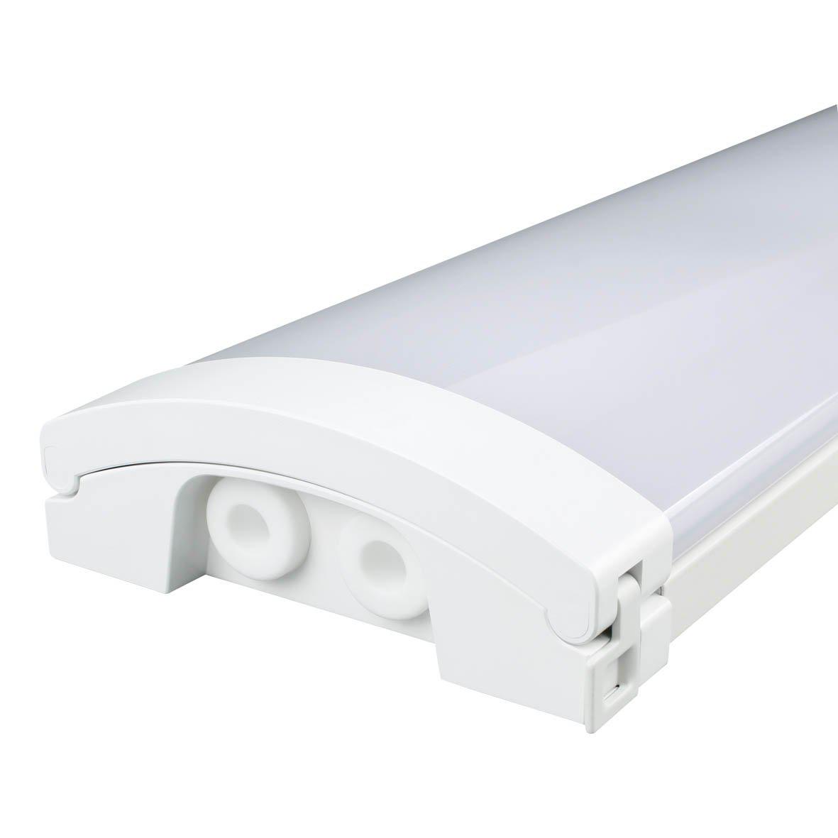 Liny Grab 3000/4000K 62cm Valkoinen valmistajalta Designlight - S&auml;&auml;dett&auml;v&auml; teho - joustava valon s&auml;&auml;t&ouml;Korkea hy&ouml;tysuhde (140 lm/W) - alhaisemmat energiakustannuksetTasainen ja miellytt&auml;v&auml; valo ty&ouml;ymp&auml;rist&ouml;&ouml;nVankka ja v&auml;h&auml;n huoltoa vaativa rakenneTy&ouml;kaluton kaapeliliit&auml;nt&auml; nopeaa asennusta vartenT&auml;m&auml;n teollisuusvalaisimen avulla saat pitk&auml;aikaisen valaistusratkaisun, joka yhdist&auml;&auml; kest&auml;vyyden, turvallisuuden ja energiatehokkaan suorituskyvyn - mukautettu vaativiin ty&ouml;paikkoihin.