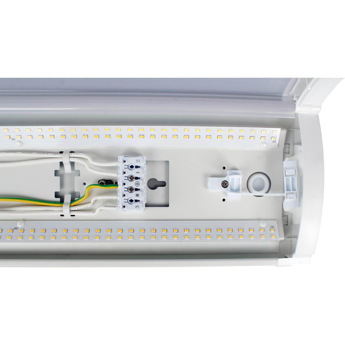 Liny Grab 3000/4000K 150cm Valkoinen valmistajalta Designlight - Liny Grab on elegantti ja matalaprofiilinen yleisvalaisin, joka on suunniteltu tarjoamaan tehokasta ja mukavaa valaistusta erilaisissa ymp&auml;rist&ouml;iss&auml;.