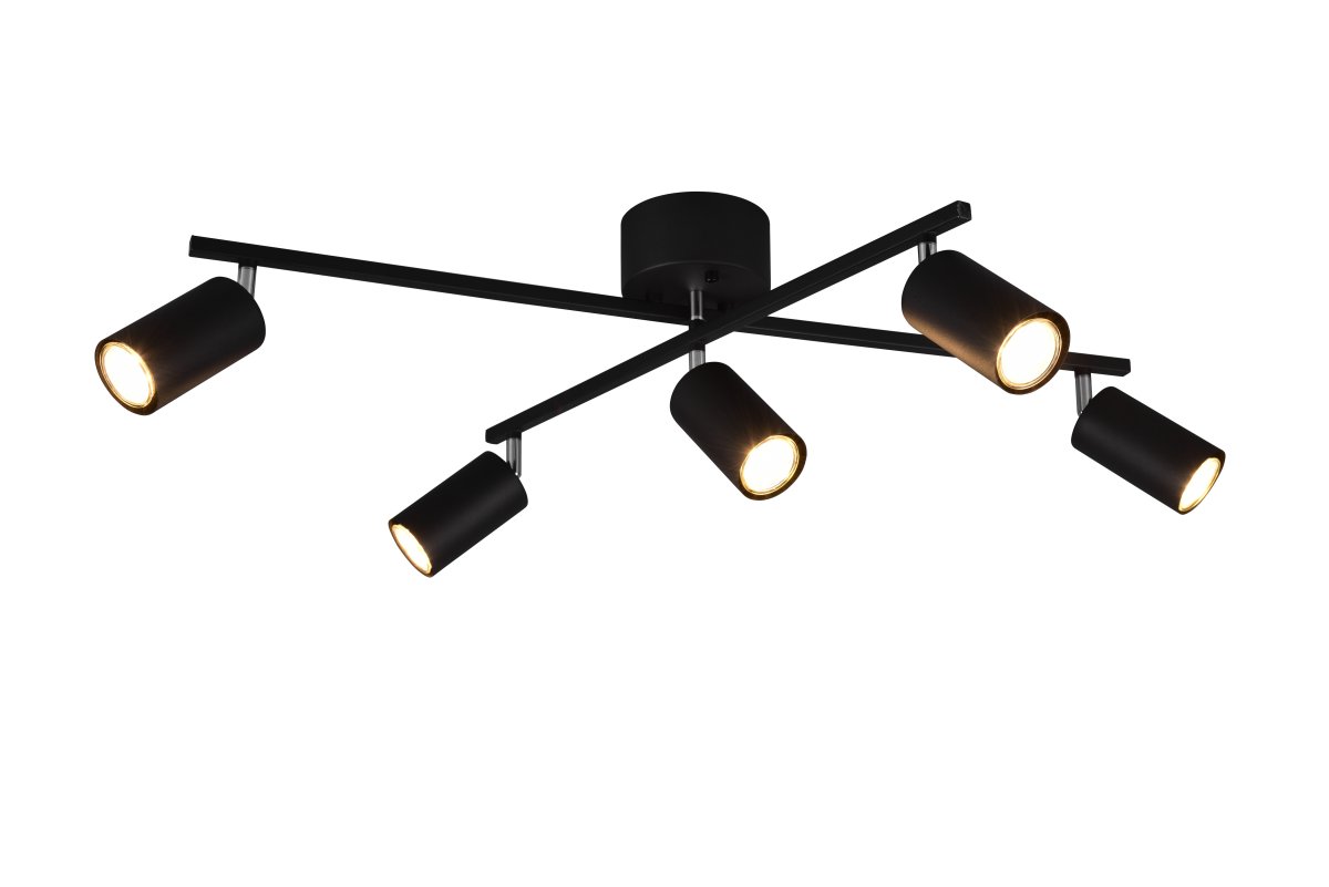 Marlina 5 Musta kohdevalaisin valmistajalta Trio Lighting - 