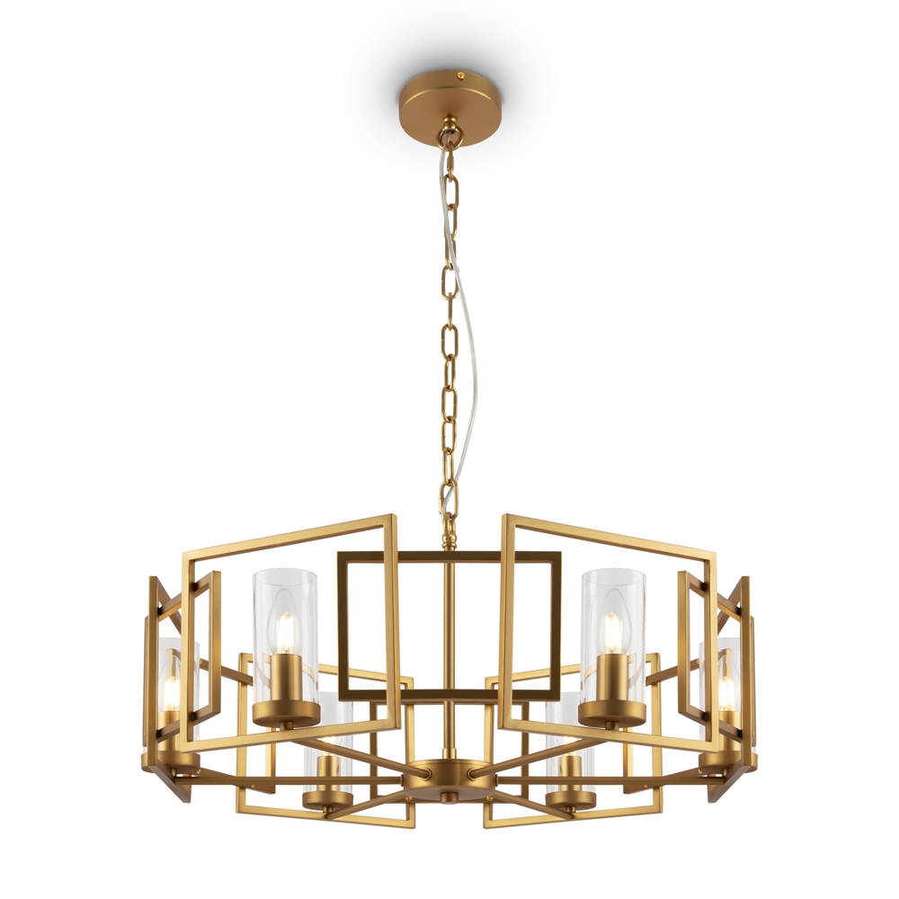 Bowi Ø65 Kulta kattovalaisin valmistajalta Maytoni - Bowi on tyylik&auml;s metallikruunu, jossa on hienostunut kultainen viimeistely.