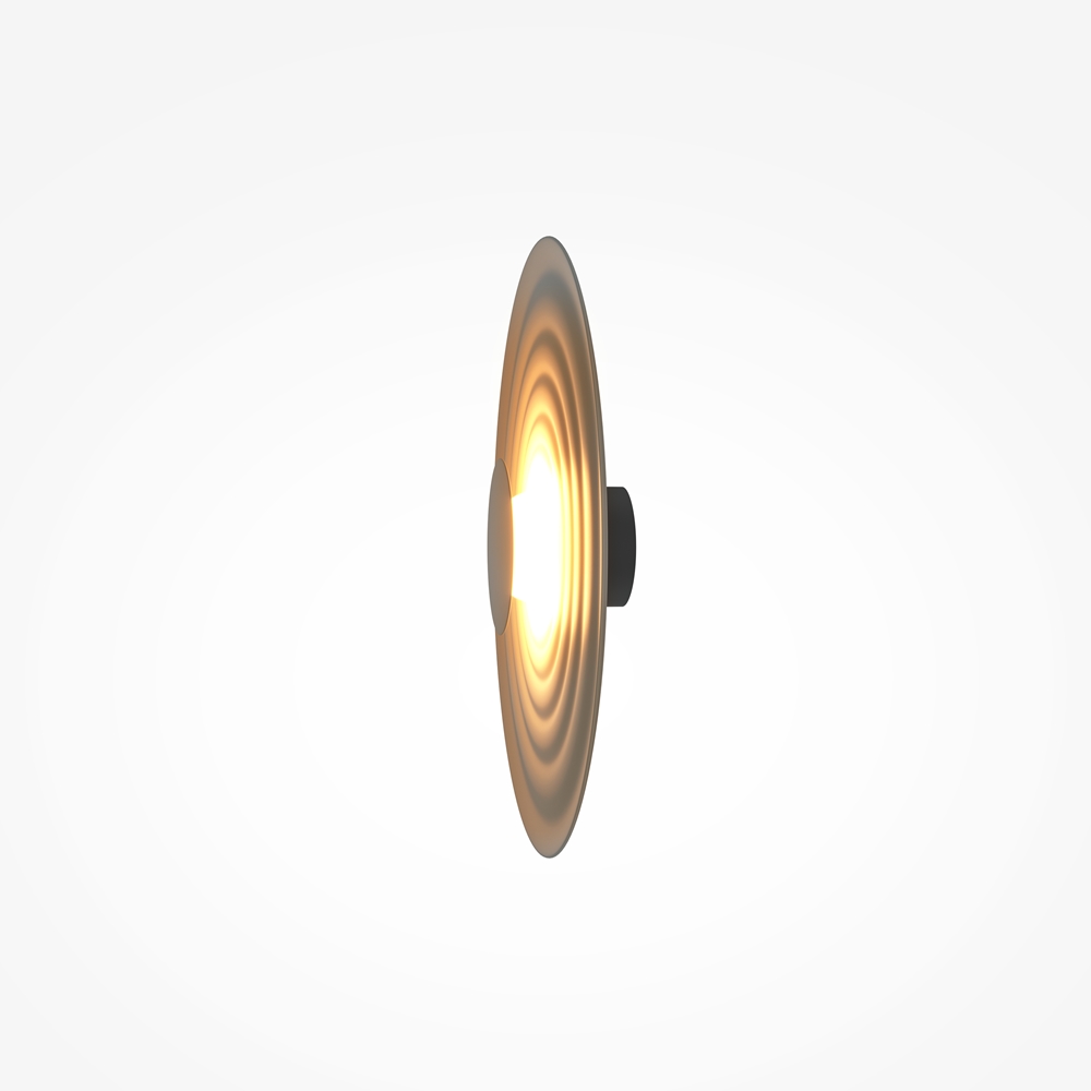 Nami Ø40 Harmaa seinävalaisin valmistajalta Maytoni - Metallista valmistettu ja elegantti harmaa viimeistely luo tyylikk&auml;&auml;n tunnelman, joka sopii yht&auml; hyvin eteiseen kuin olohuoneeseen tai keitti&ouml;&ouml;nkin.