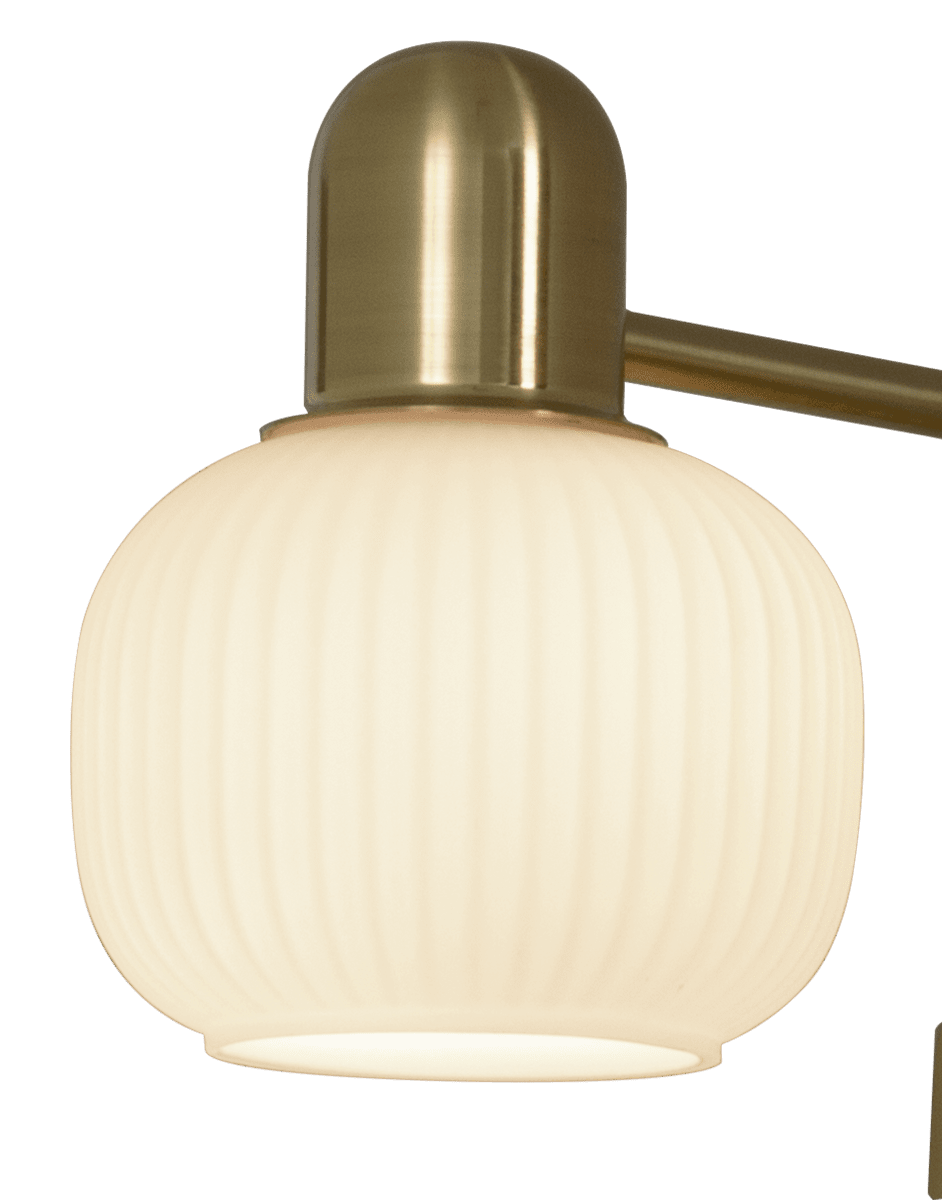 Messina 33cm Matt Brass kylpyhuoneen valaisin valmistajalta Aneta Lighting - 