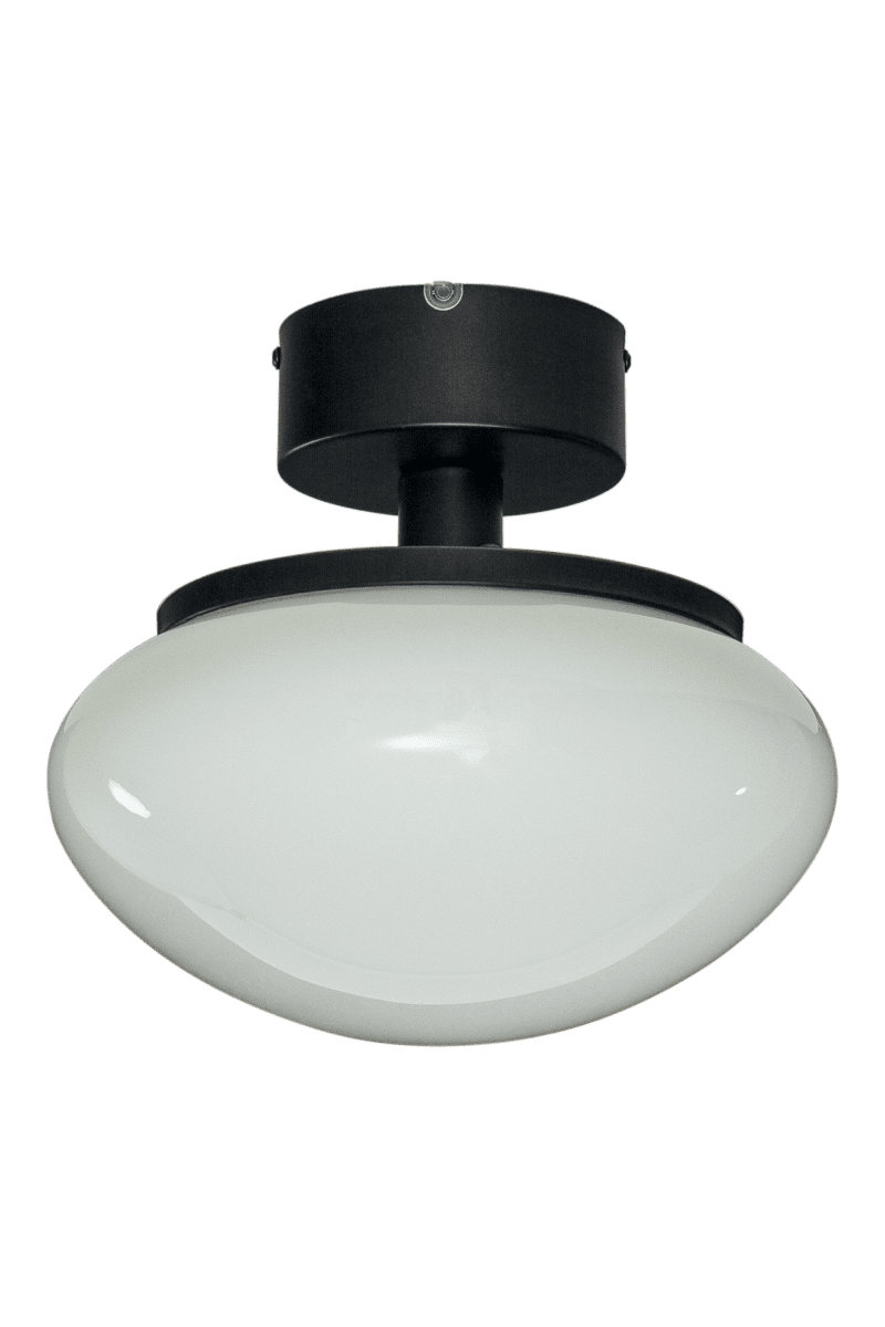 New August Ø27 Musta plafondi valmistajalta Aneta Lighting - New August on tyylikäs katto, jossa yhdistyy moderni minimalismi ja klassinen viehätys.