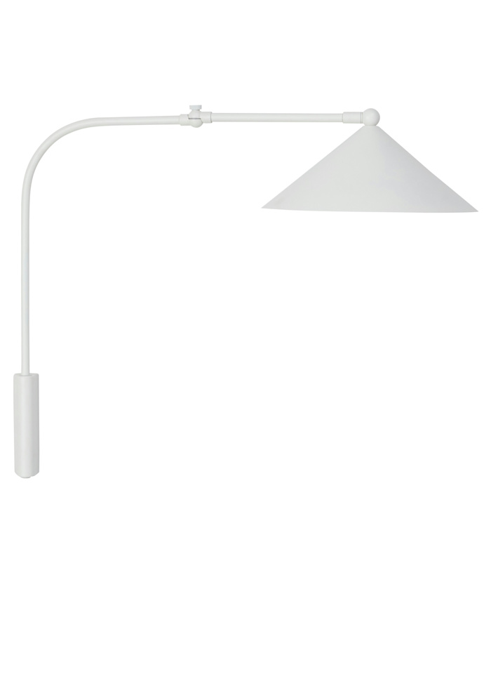 Kasa 60cm Valkoinen seinävalaisin valmistajalta OYOY - Elegantin muotonsa ansiosta valaisin sopii kaikenlaisiin sisustuksiin ja antaa huoneelle persoonallisuutta ja tyyliä.