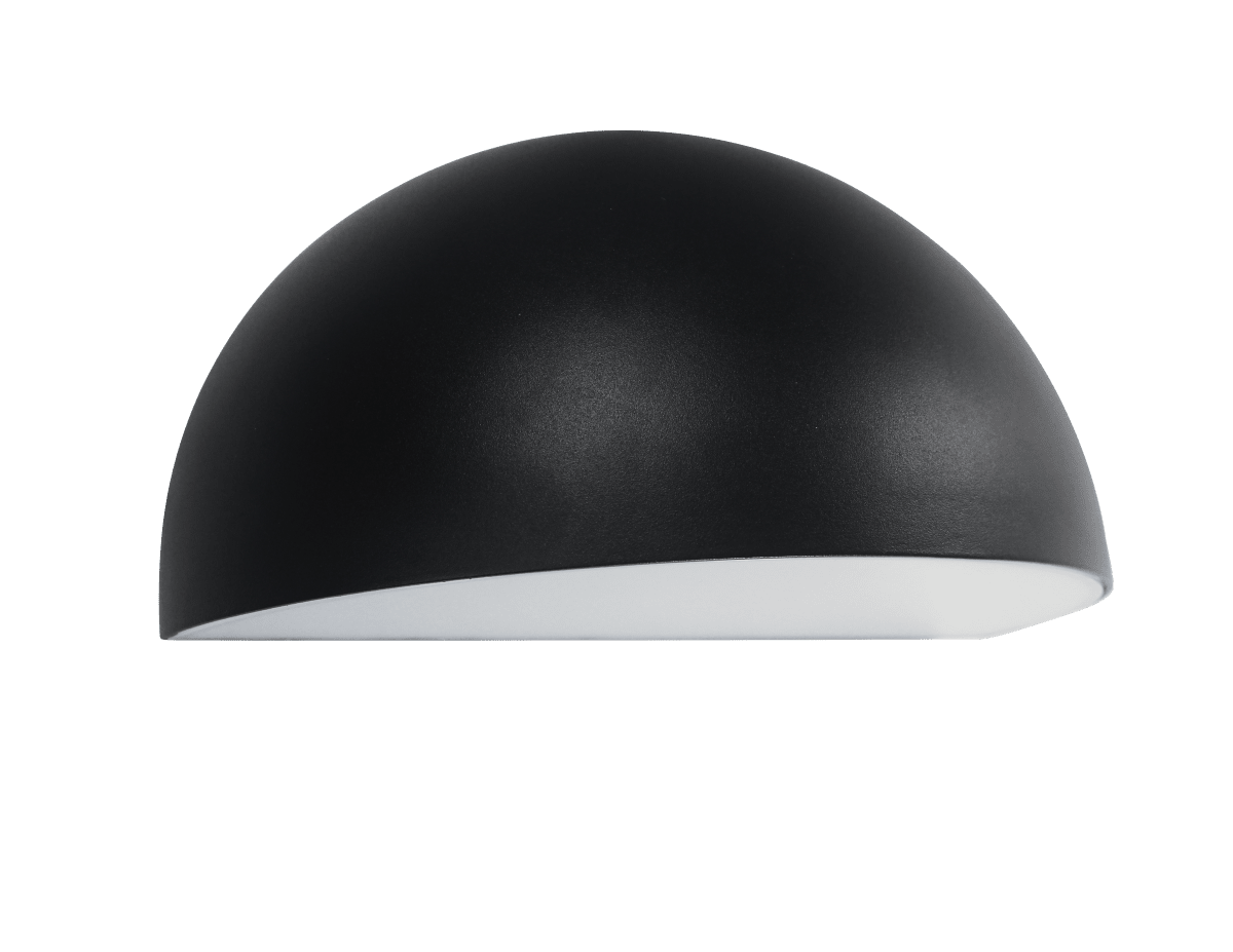 Karlskrona Musta ulkovalo valmistajalta Nordic Lighting - Karlskrona on moderni ja tyylik&auml;s musta sein&auml;valaisin, joka on valmistettu alumiinista ja muovista.