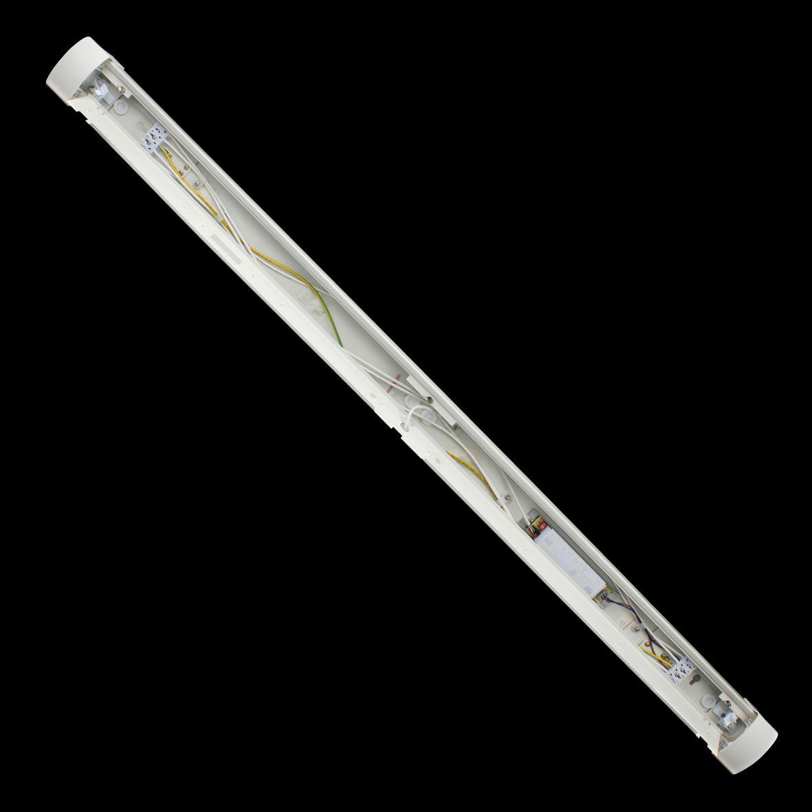 Liny Basic 3000K 130cm Valkoinen valmistajalta Designlight - Liny Basic on kest&auml;v&auml; ja energiatehokas LED-teknologialla varustettu teollisuusvalaisin, joka on suunniteltu yleisvalaistukseen teollisuus- ja liikeymp&auml;rist&ouml;iss&auml;, joissa halutaan l&auml;mmint&auml; valkoista valoa.