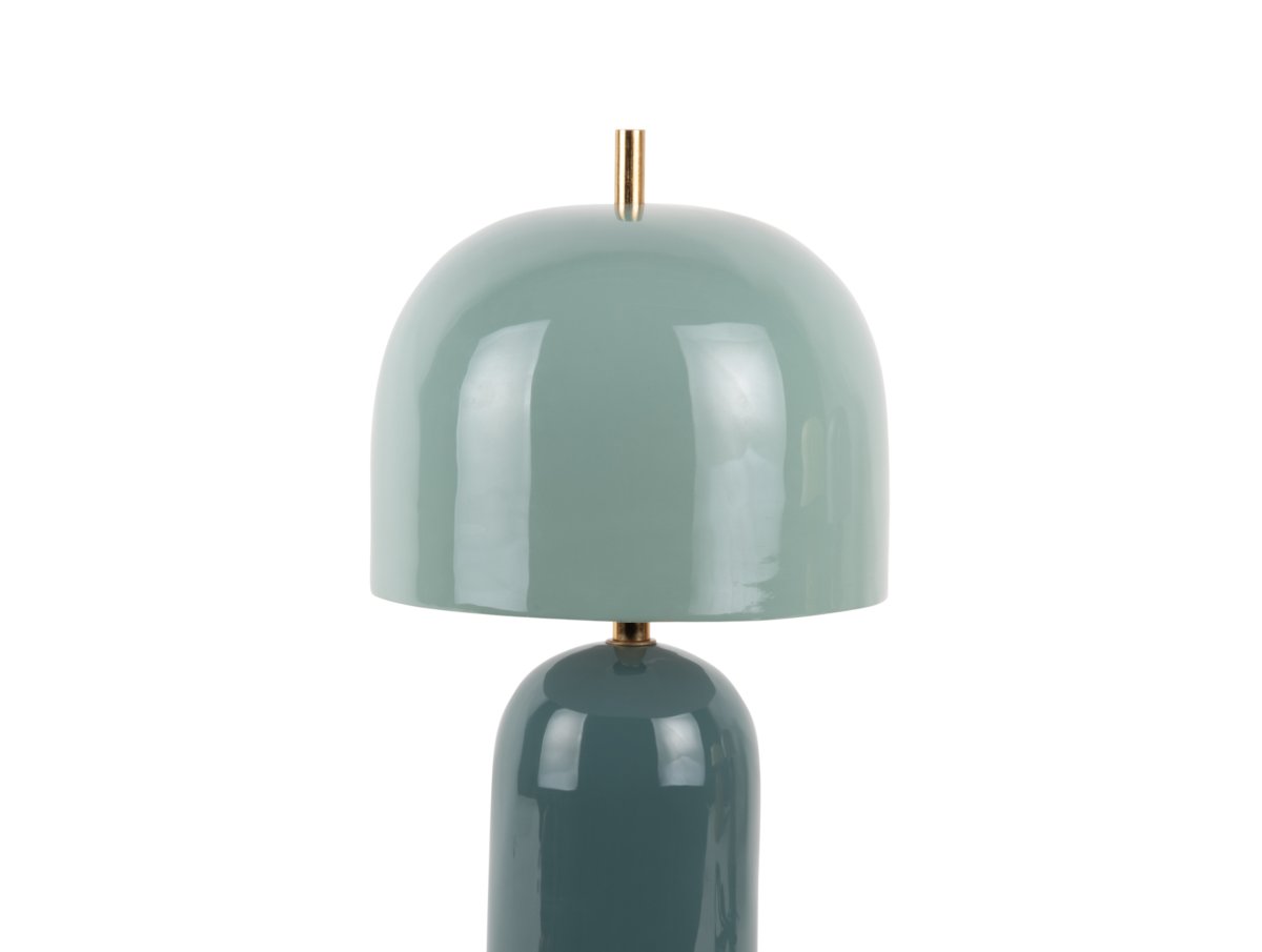 Rico 43cm Sininen pöytävalaisin valmistajalta Leitmotiv - Rico on tyylikäs metallinen pöytävalaisin, jossa on kiiltävä pinta ja elegantti kaksisävyinen muotoilu.