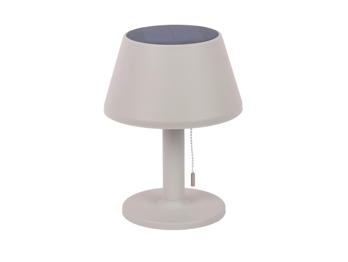 Esfera 26cm Harmaa aurinkokennolamppu valmistajalta Leitmotiv - Koristeellinen ja toimiva valaisin, joka sopii yhtä hyvin sekä terassille että sisätiloihin.