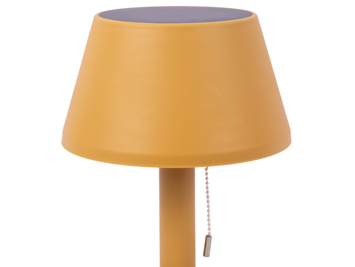 Esfera 26cm Keltainen aurinkokennolamppu valmistajalta Leitmotiv - Koristeellinen ja toimiva valaisin, joka sopii yht&auml; hyvin sek&auml; terassille ett&auml; sis&auml;tiloihin.