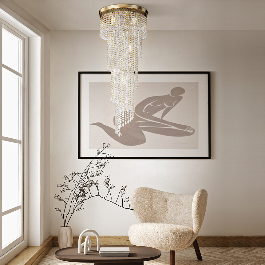 Cascade Ø42 Kulta kristalli valmistajalta Maytoni - 