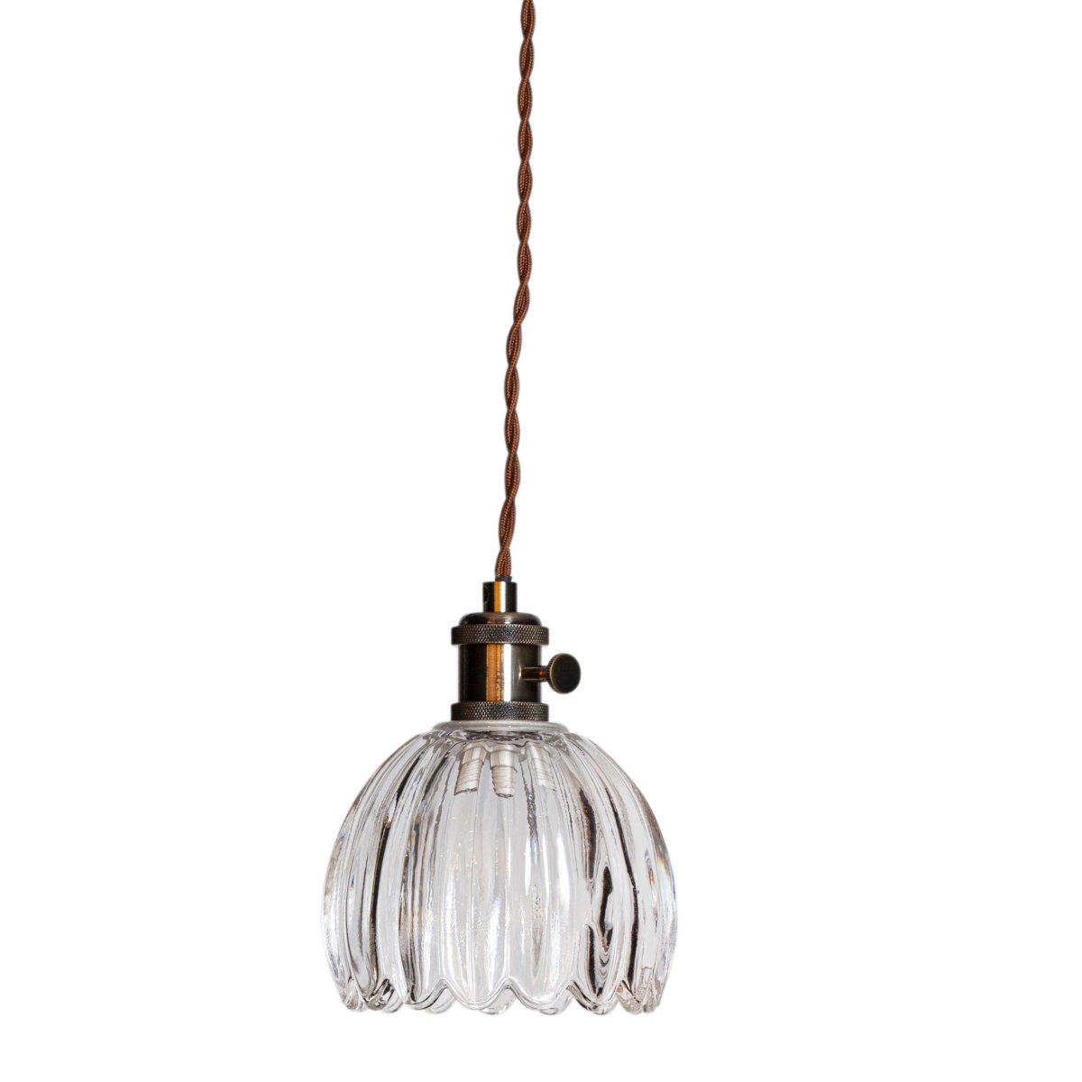 Nora Ø12 Läpinäkyvä ikkunavalaisin valmistajalta Cottex - Nora-ikkunavalaisin koristeellisella, kukan muotoisella varjostimellaan luo harmonisen tunnelman.