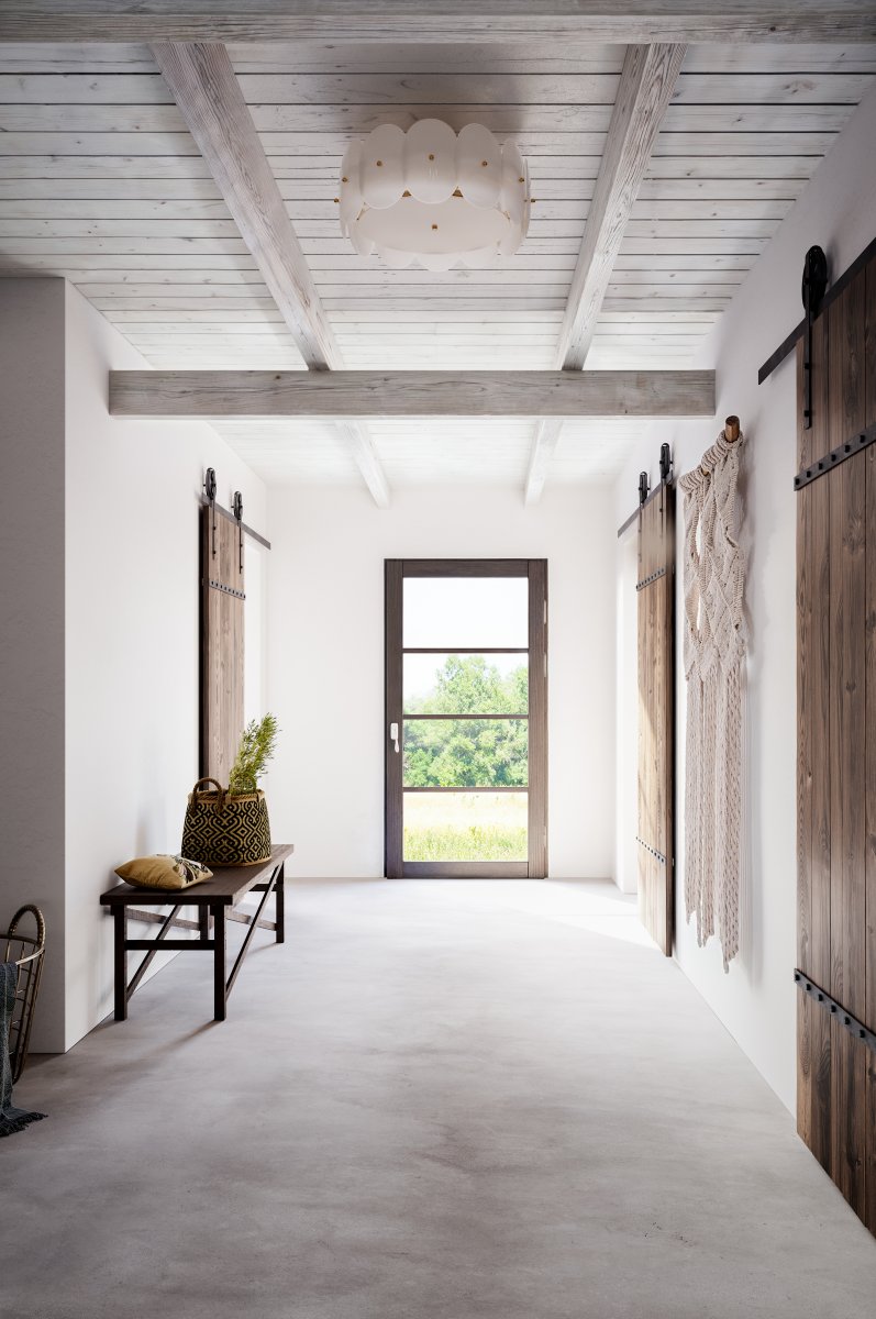 Omlott Ø53 Valkoinen plafondi valmistajalta By Rydéns - Omlott on kaunis katto, ja messingiset yksityiskohdat lisäävät huoneeseen eleganssia.