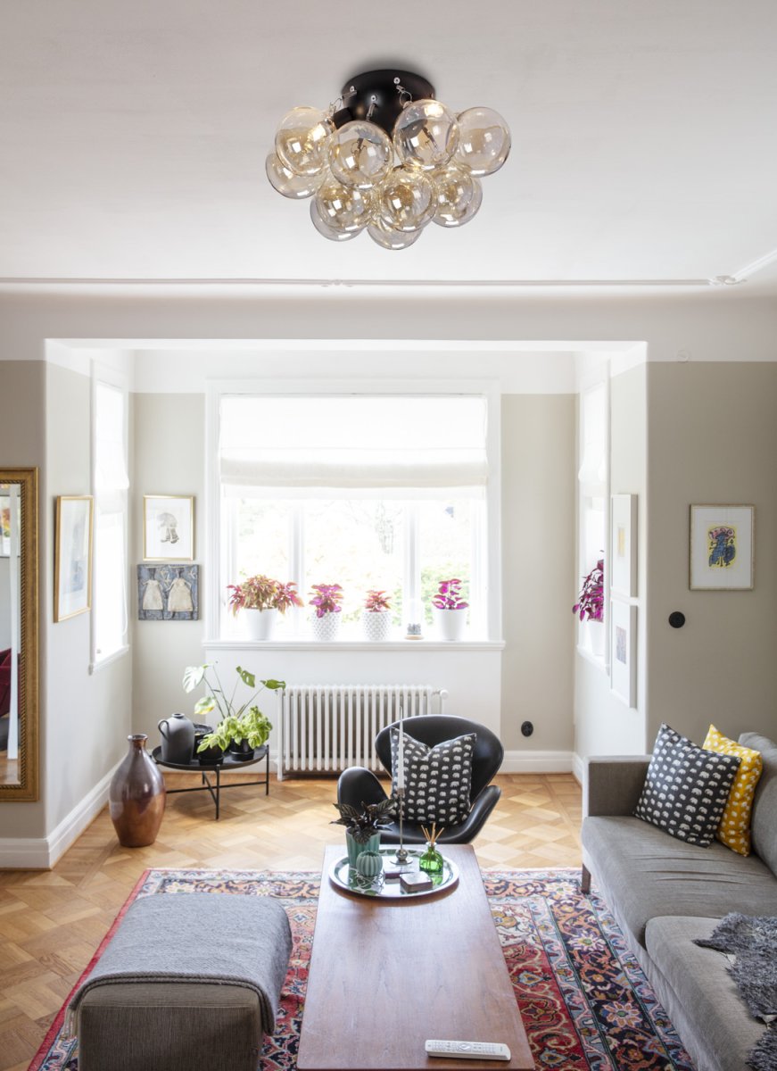 Monaco Ø30 Keltainen plafondi valmistajalta Lampan - Monaco on valmistettu metallista ja sit&auml; on saatavana useissa eri v&auml;reiss&auml; ja muunnelmissa.