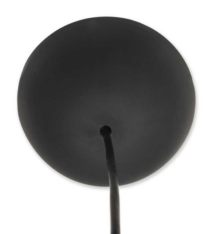 Cable Cup Classic Musta valmistajalta CableCup - CableCup tarkoittaa, ett&auml; voit helposti asentaa kattokupin ja lampun sinne; ainutlaatuisesti py&ouml;riv&auml; kuppi mukautuu ja sopii t&auml;ydellisesti kattoon.