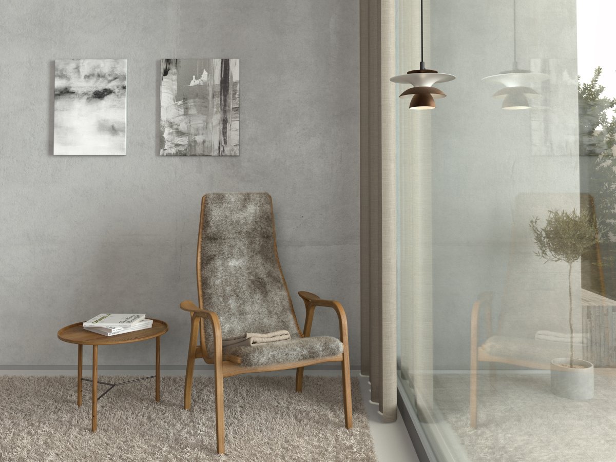 Picasso Ø18 Oksidi kattovalaisin valmistajalta Belid - Eri kokoiset varjostimet tarjoavat pehme&auml;&auml; ja hajautettua valoa.