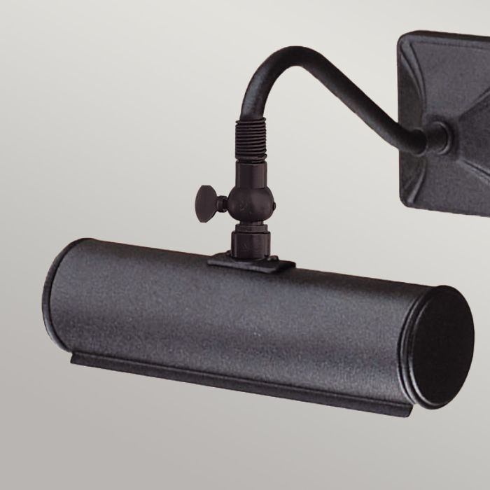 Picture 19cm Musta valmistajalta Elstead Lighting - Yksinkertainen sarja tyylikkäitä ja tyylikkäitä kuvavaloja mustalla viimeistelyllä.