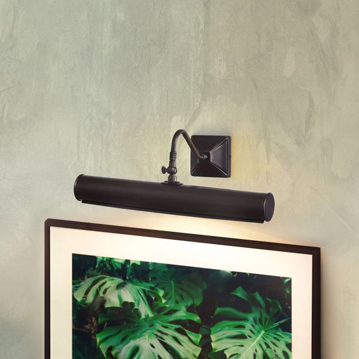 Picture 39cm Pronssi valmistajalta Elstead Lighting - Yksinkertainen sarja tyylikk&auml;it&auml; ja tyylikk&auml;it&auml; kuvavaloja tummalla pronssilla.