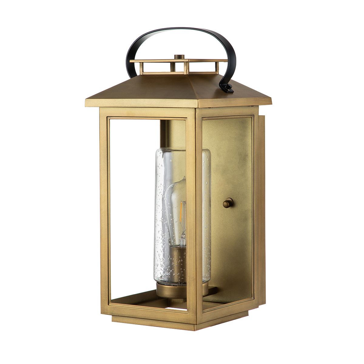 Atwater 45cm Messinki ulkovalo valmistajalta Elstead Lighting - Med IP44-klassning &auml;r Atwater skyddad mot fukt och v&auml;derp&aring;verkan, vilket g&ouml;r den till en elegant och l&aring;ngvarig l&ouml;sning f&ouml;r entr&eacute;er, uteplatser och tr&auml;dg&aring;rdsmilj&ouml;er.