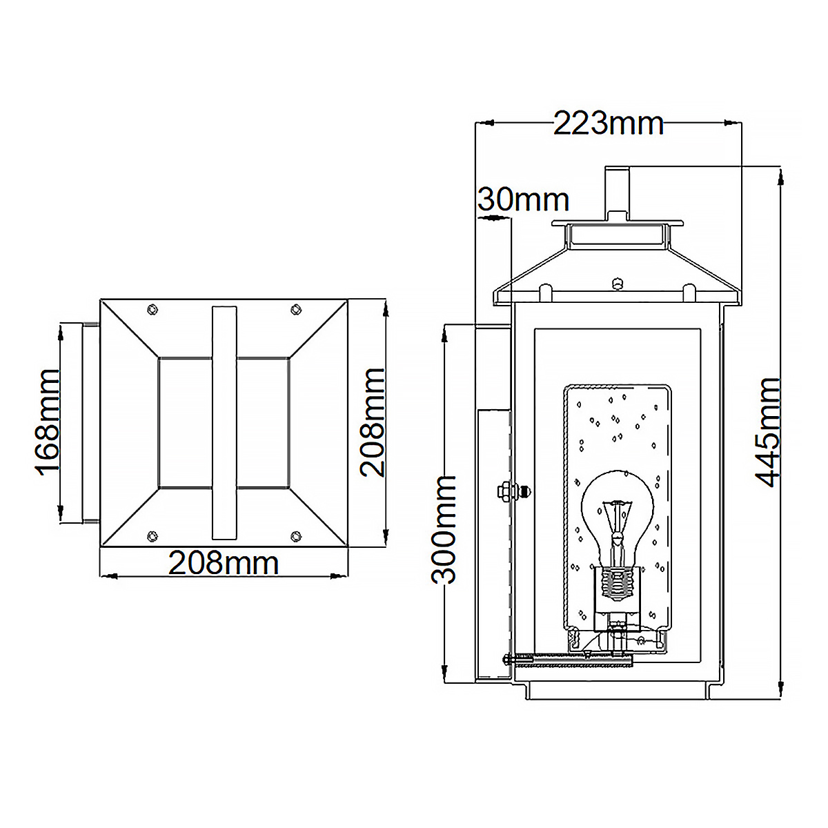 Atwater 45cm Messinki ulkovalo valmistajalta Elstead Lighting - Med IP44-klassning &auml;r Atwater skyddad mot fukt och v&auml;derp&aring;verkan, vilket g&ouml;r den till en elegant och l&aring;ngvarig l&ouml;sning f&ouml;r entr&eacute;er, uteplatser och tr&auml;dg&aring;rdsmilj&ouml;er.