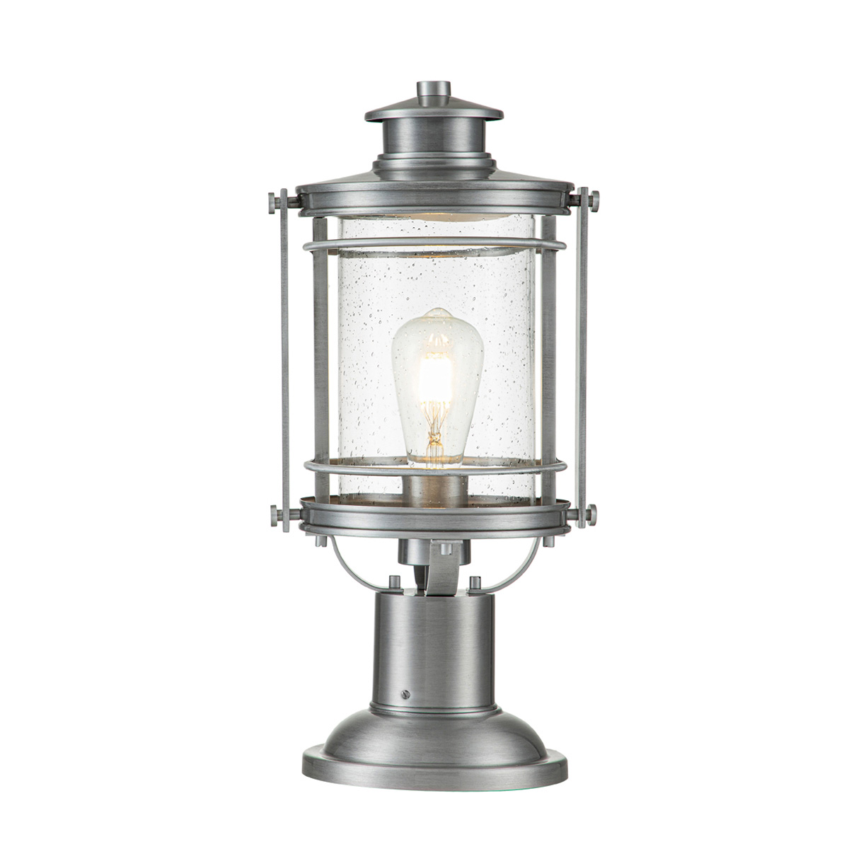 Booker 47cm Alumiini valmistajalta Elstead Lighting - Booker &auml;r en stilfull och robust portlykta med en design inspirerad av klassiska marina lanternor.