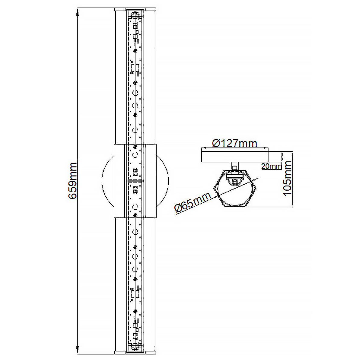 Facet 65cm Antiikki messinki kylpyhuoneen valaisin valmistajalta Elstead Lighting - Se on valmistettu teräksestä, jossa on antiikki messinkiviimeistely ja opaalilasi, ja se tarjoaa tyylikkään kuusikulmaisen muotoilun, joka antaa hienostuneen ilmeen.