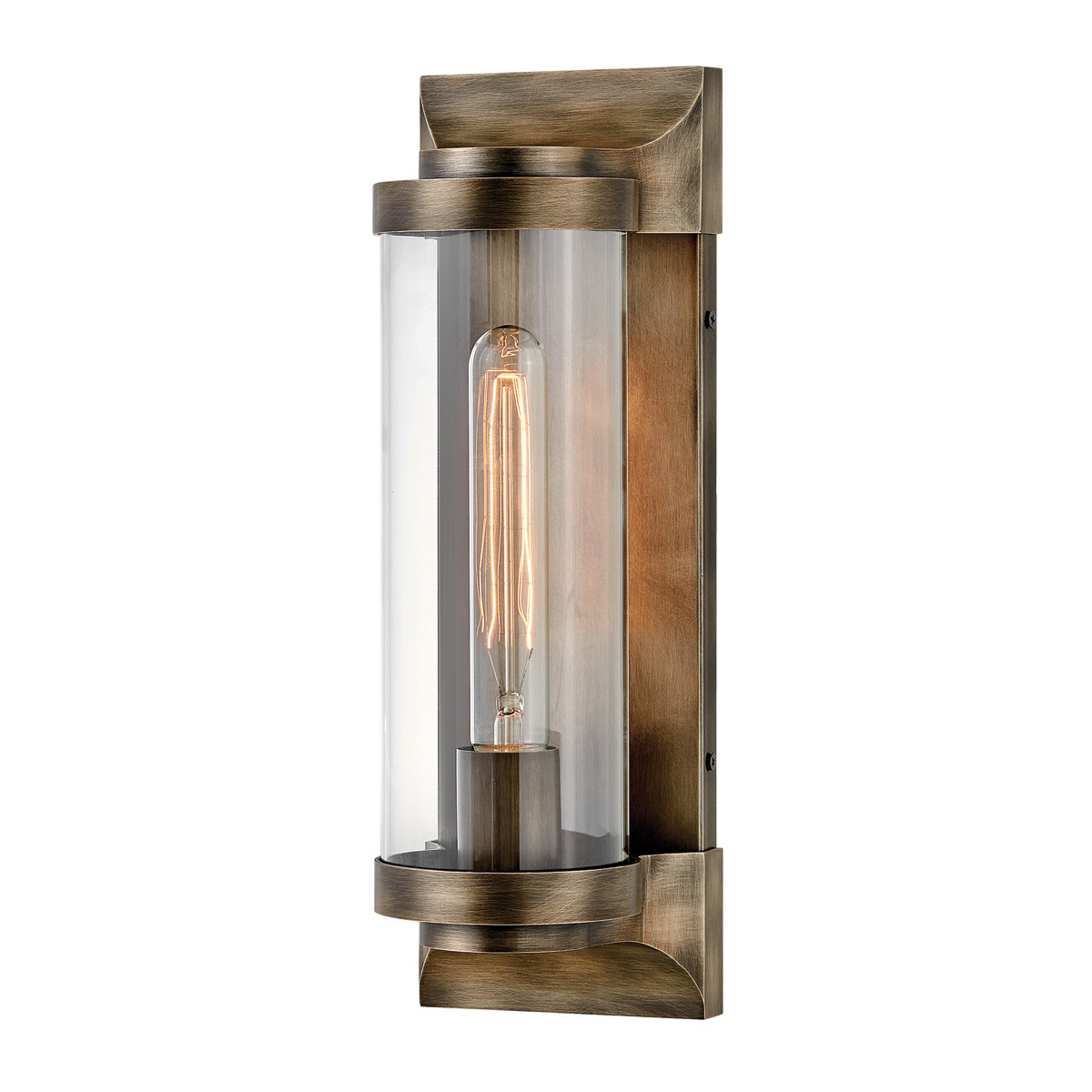 Pearson Pronssi ulkovalo valmistajalta Elstead Lighting - Tillverkad av aluminium, m&auml;ssing och glas, erbjuder den en robust och h&ouml;gkvalitativ konstruktion med en vacker bronsfinish.