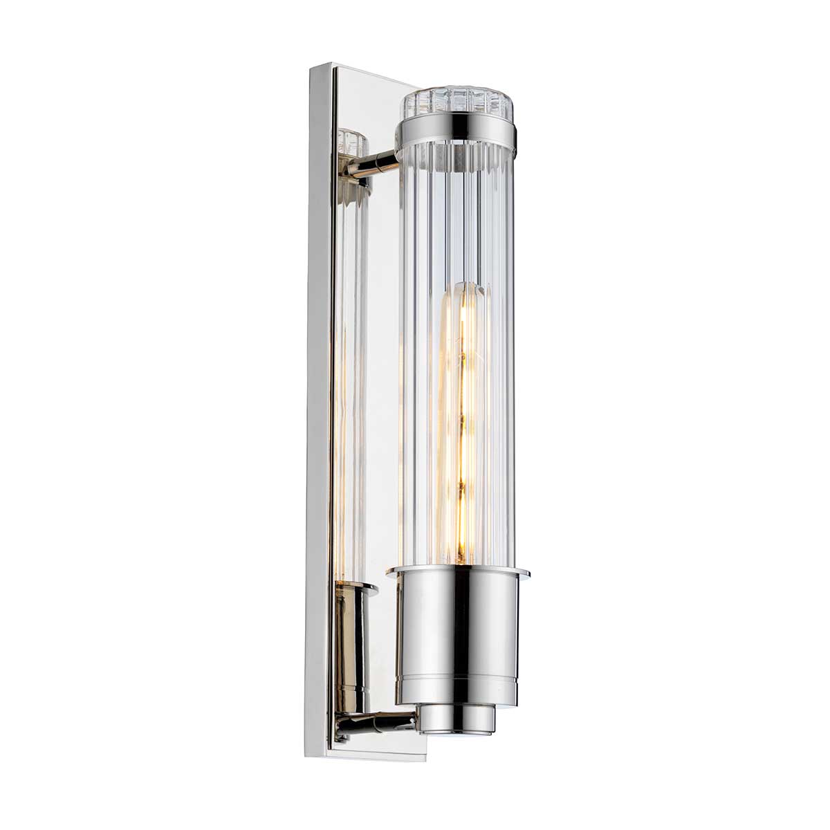 Wellington 40cm Kromi kylpyhuoneen valaisin valmistajalta Elstead Lighting - Wellington on tyylikäs ja hienostunut kylpyhuonevalaisin, jossa yhdistyy klassinen muotoilu ja moderni toimivuus.