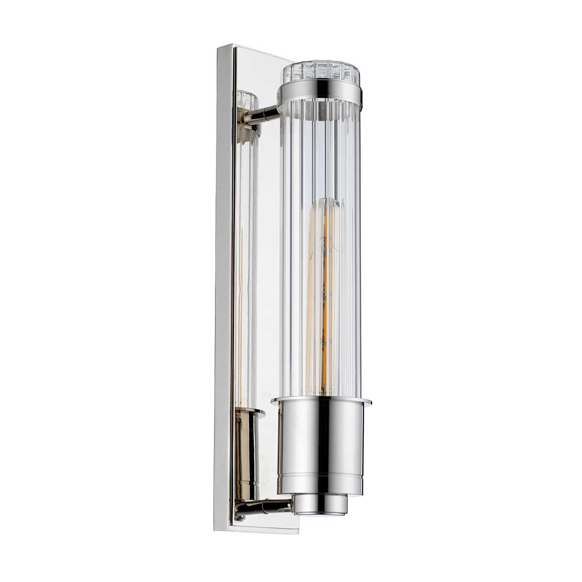 Wellington 40cm Kromi kylpyhuoneen valaisin valmistajalta Elstead Lighting - Wellington on tyylikäs ja hienostunut kylpyhuonevalaisin, jossa yhdistyy klassinen muotoilu ja moderni toimivuus.