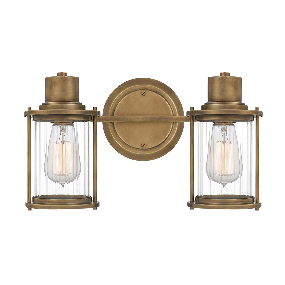 Riggs 38cm Raaka messinki kylpyhuoneen valaisin valmistajalta Elstead Lighting - 