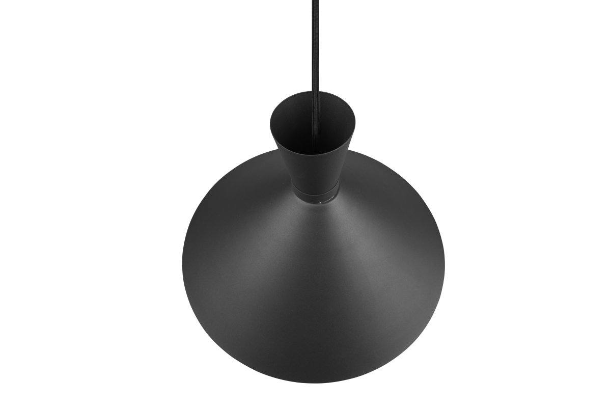 Enzo Ø35 Musta kattovalaisin valmistajalta Trio Lighting - Tämä moderni valaisin sopii täydellisesti tiettyjen alueiden valaisemiseen, ja se sopii yhtä hyvin keittiöön kuin olohuoneeseen.
