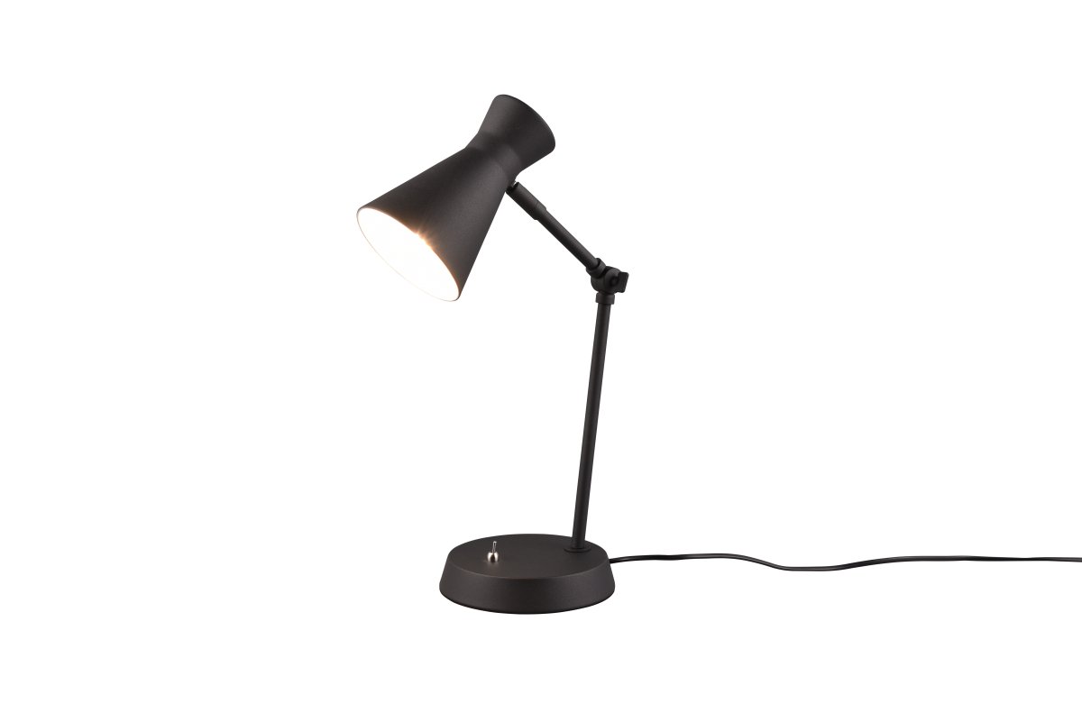 Enzo 50cm Musta työpöytävalaisin valmistajalta Trio Lighting - 