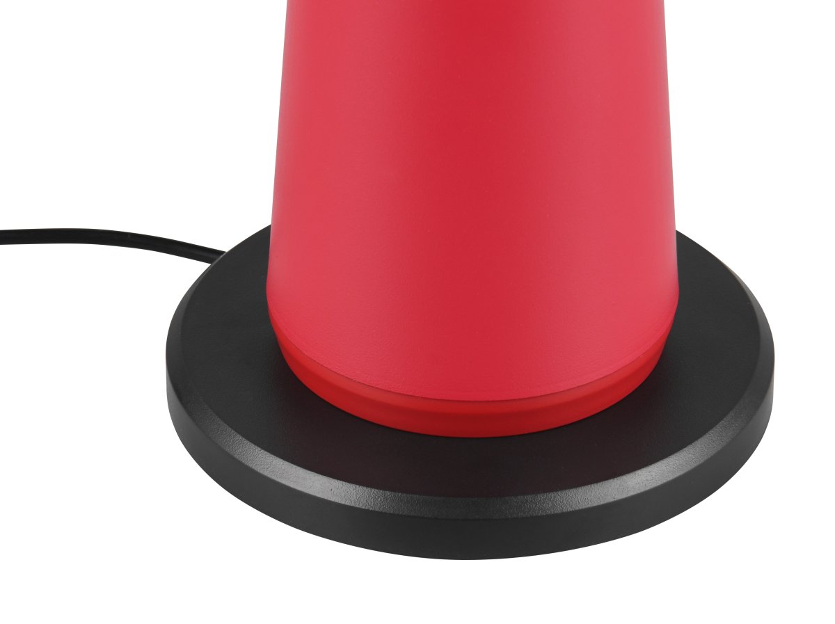 Fungo 30cm PUNAINEN Siirrettävä valmistajalta Trio Lighting - Himmennettävyyden ja säädettävän valon värin kosketustoiminnon sekä erillisen latausaseman ansiosta se on joustava valonlähde sisä- ja ulkokäyttöön.