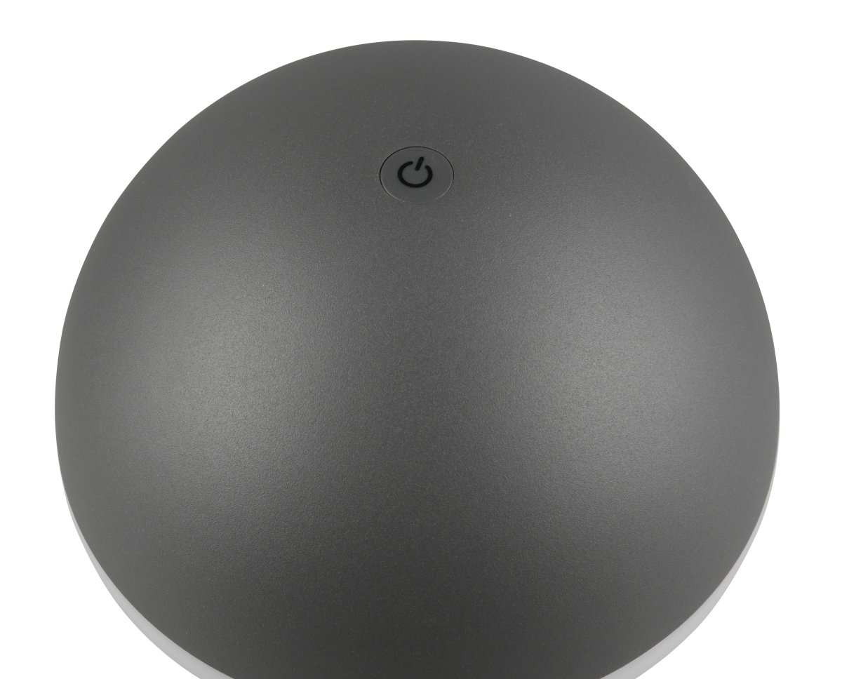 Fungo 30cm Antrasiitti Siirrettävä valmistajalta Trio Lighting - Himmennettävyyden ja säädettävän valon värin kosketustoiminnon sekä erillisen latausaseman ansiosta se on joustava valonlähde sisä- ja ulkokäyttöön.