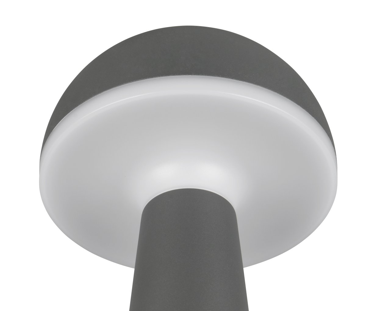 Fungo 30cm Antrasiitti Siirrettävä valmistajalta Trio Lighting - Himmennettävyyden ja säädettävän valon värin kosketustoiminnon sekä erillisen latausaseman ansiosta se on joustava valonlähde sisä- ja ulkokäyttöön.