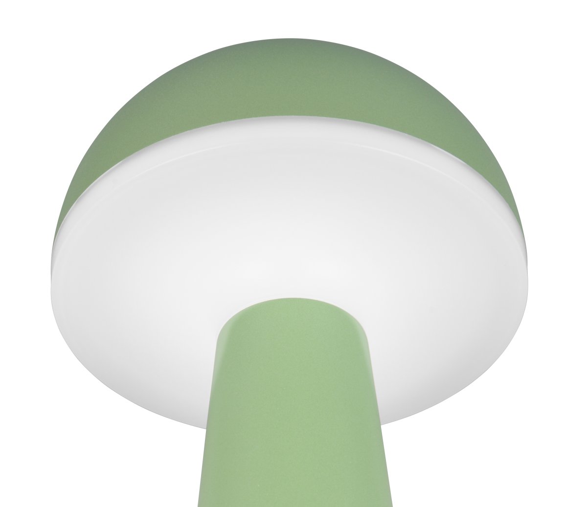 Fungo 30cm Vihreä Siirrettävä valmistajalta Trio Lighting - Himmennettävyyden ja säädettävän valon värin kosketustoiminnon sekä erillisen latausaseman ansiosta se on joustava valonlähde sisä- ja ulkokäyttöön.