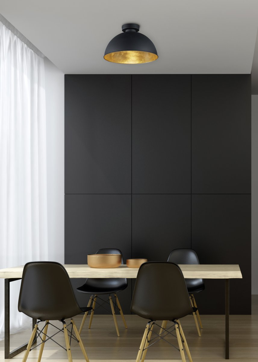 Jimmy Ø30 Musta plafondi valmistajalta Trio Lighting - 