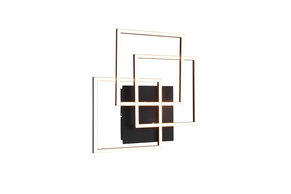 Mobile 42cm Musta plafondi valmistajalta Trio Lighting - Mukana tulevalla kaukosäätimellä voit helposti säätää kirkkautta ja värilämpötilaa kylmästä valkoisesta lämpimään valkoiseen eri tunnelmien ja tarpeiden mukaan.