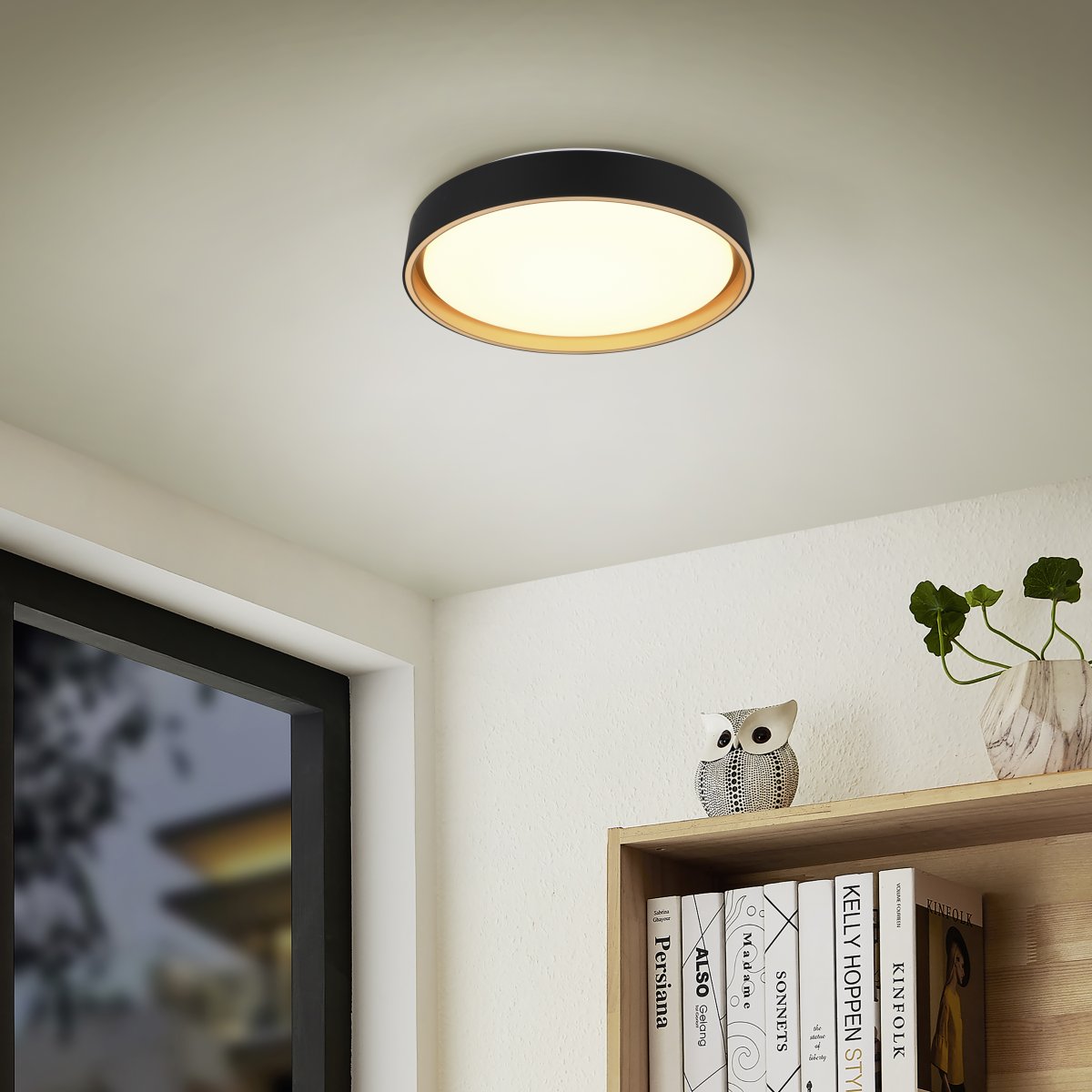Felis Ø40 Musta plafondi valmistajalta Trio Lighting - Energiatehokas LED-tekniikka s&auml;&auml;st&auml;&auml; jopa 80 % energiakustannuksissa ja tarjoaa pitk&auml;n k&auml;ytt&ouml;i&auml;n alhaisella l&auml;mm&ouml;nkehityksell&auml; &ndash; &auml;lyk&auml;s ja ymp&auml;rist&ouml;yst&auml;v&auml;llinen ratkaisu kotiisi.