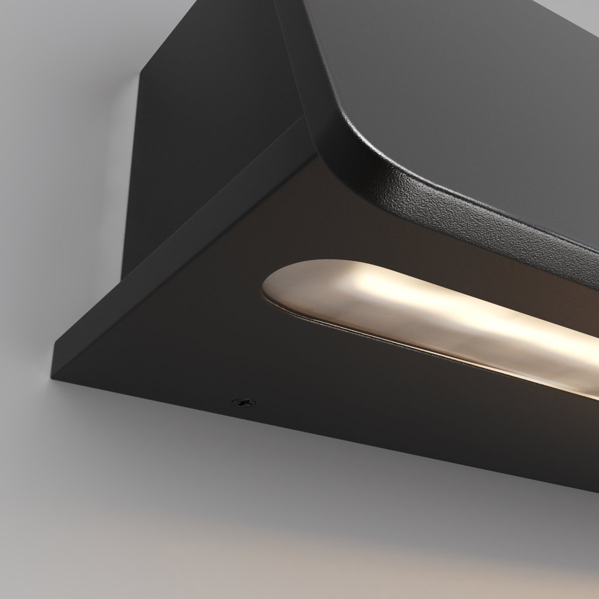 Trupp Grafiitti ulkovalo valmistajalta Maytoni - Trupp-seinävalaisimessa on innovatiivinen muotoilu, jossa valo on suunnattu toiselle puolelle, mikä luo ainutlaatuisen ja näkymätön valoefektin, joka luo erityisen tunnelman.