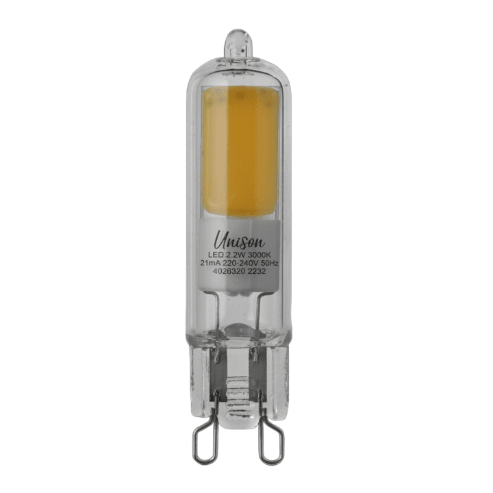 LED G9 2,2W 3000K Himmennettävä valmistajalta Unison - 