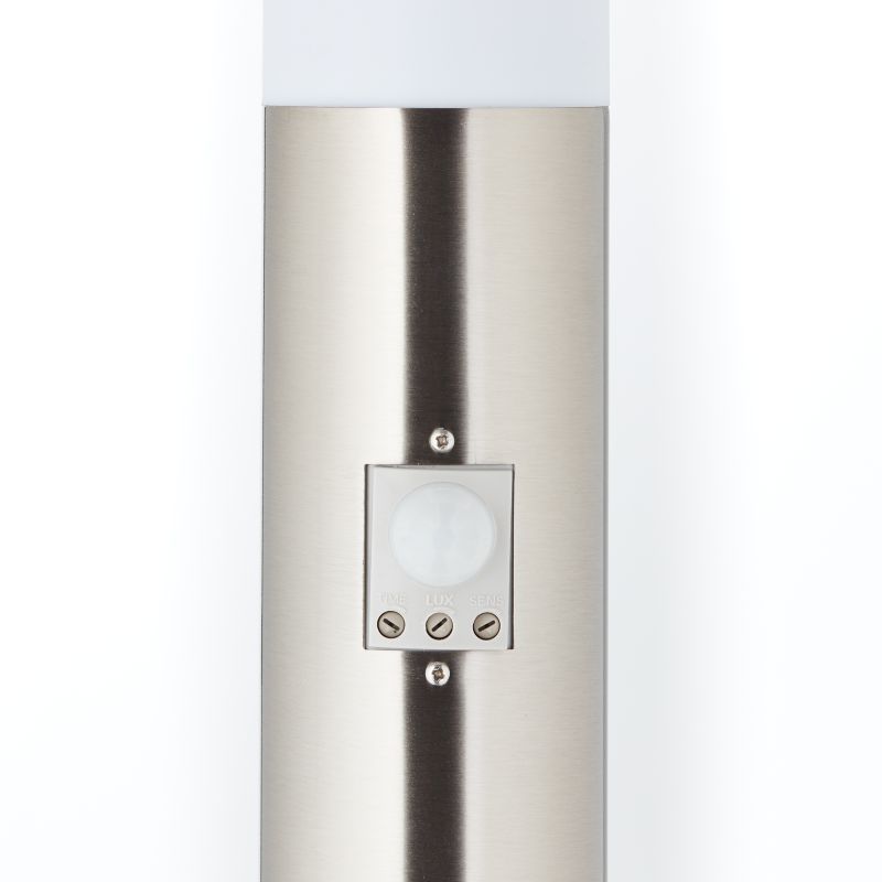 Chorus 80cm Teräs pylväsvalaisimet valmistajalta Brilliant - Voit valita, kuinka kauan lamppu palaa kosketuksesta, 10&ndash;300 sekuntia.