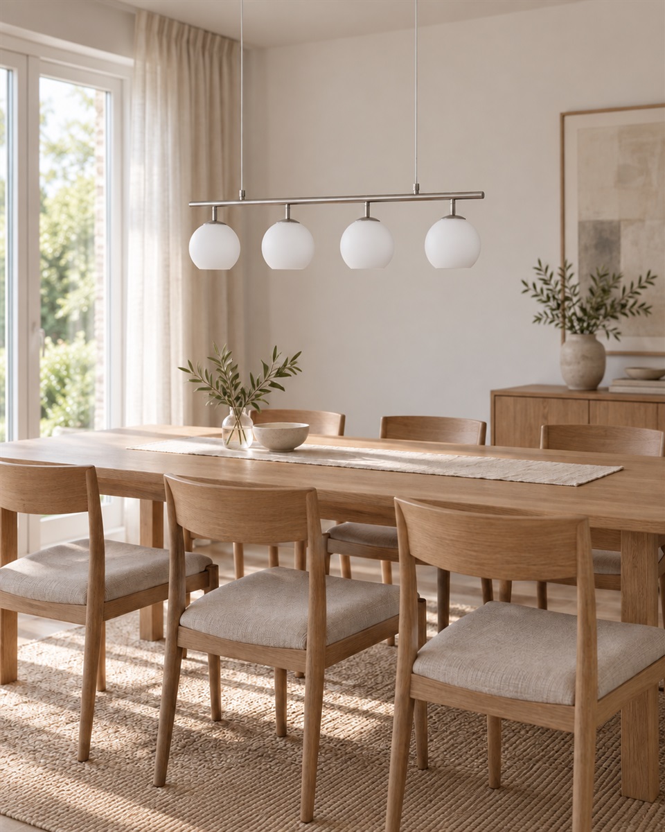Globi 4 78cm Nikkeli kattovalaisin valmistajalta Nordic Lighting - Globi 4 on tyylik&auml;s kattovalaisin, joka yhdist&auml;&auml; modernin muotoilun pehmeisiin muotoihin.