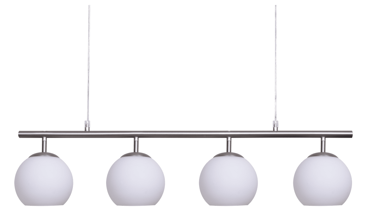 Globi 4 78cm Nikkeli kattovalaisin valmistajalta Nordic Lighting - Globi 4 on tyylik&auml;s kattovalaisin, joka yhdist&auml;&auml; modernin muotoilun pehmeisiin muotoihin.