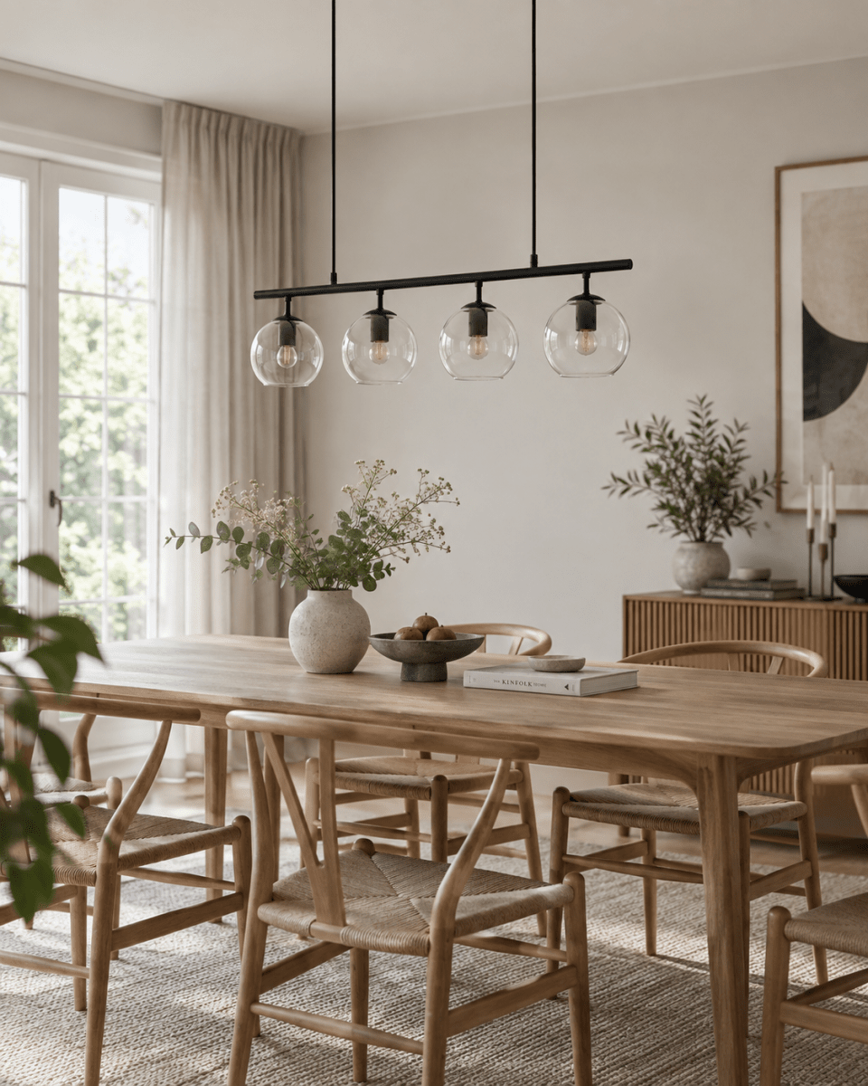 Globi 4 78cm Musta/läpinäkyvä kattovalaisin valmistajalta Nordic Lighting - Globi 4 on tyylik&auml;s kattovalaisin, joka yhdist&auml;&auml; modernin muotoilun pehmeisiin muotoihin.