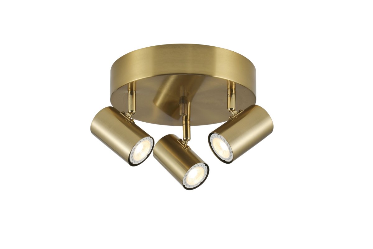 Zoomaa kuva kohteesta Omega 3 Messinki kohdevalaisin valmistajalta Nordic Lighting - Omega on klassinen kohdevalaisin ajattomalla muotoilulla, ja se on valmistettu harjatusta messingist&auml; ja metallista.