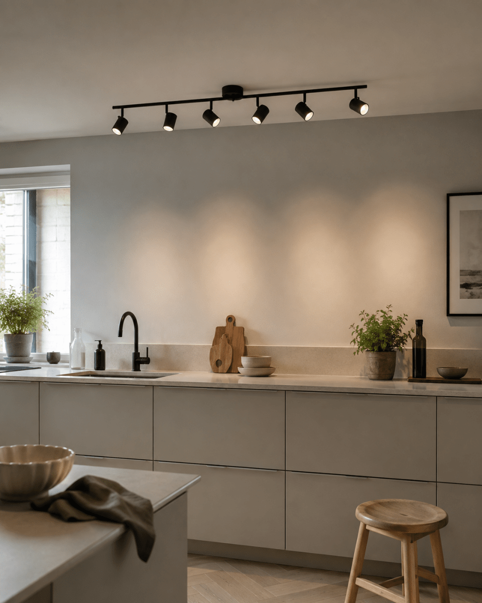 Omega 6 Musta kohdevalaisin valmistajalta Nordic Lighting - 