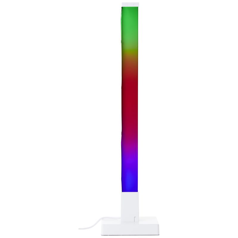 Neele 50cm Valkoinen pöytävalaisin valmistajalta Brilliant - RGB LEDin avulla saat käyttöösi laajan valikoiman värejä ja tehosteita, joten voit helposti mukauttaa valon mielialaasi ja tilaisuuteesi.