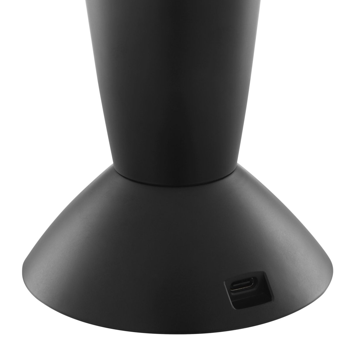 Stormlight 36cm Musta lasten valaisin valmistajalta Brilliant - Mustassa lampussa on sisäänrakennettu RGB-LED-valaistus, joka vaihtaa eri värejä ja valaisee pyörteilevän efektin.