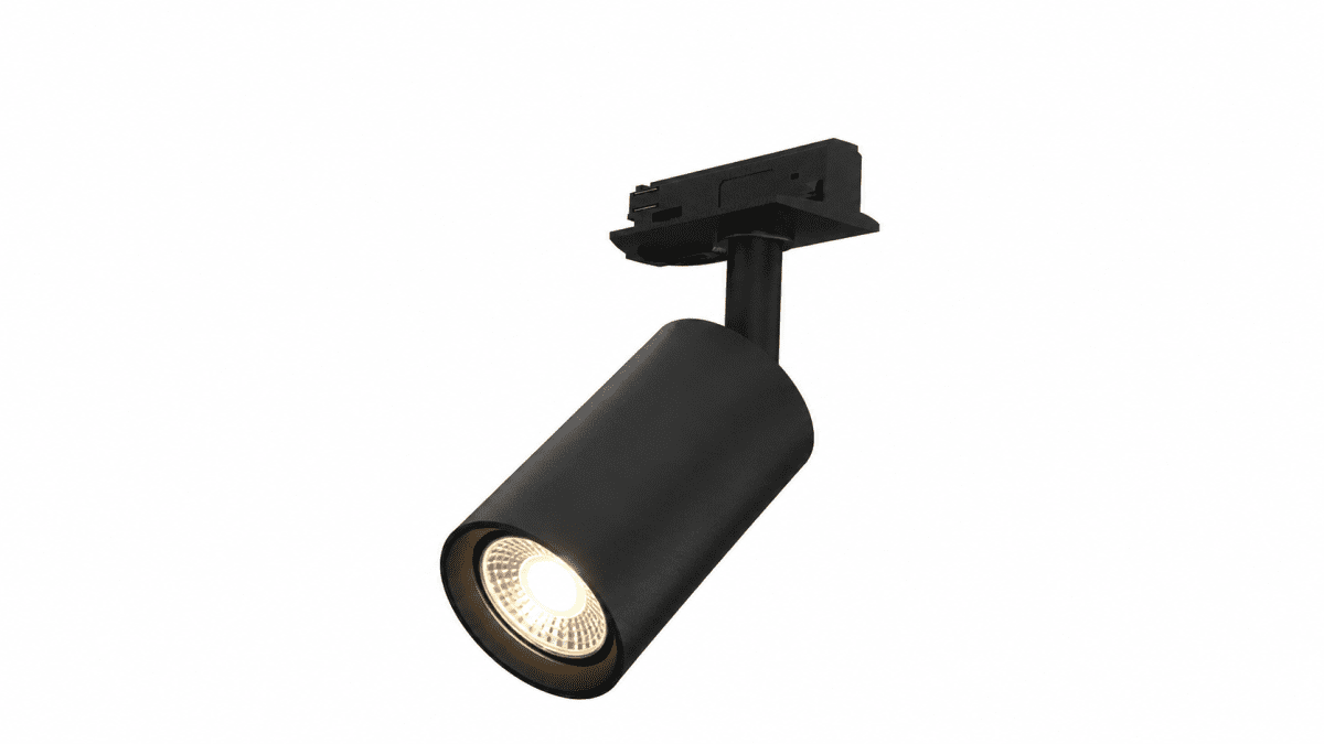 Forma spot Musta valmistajalta Nordic Lighting - Nordic Lightingin Forma-kiskoj&auml;rjestelm&auml;t mukautetaan ja asennetaan toiveidesi ja tarpeidesi mukaan.