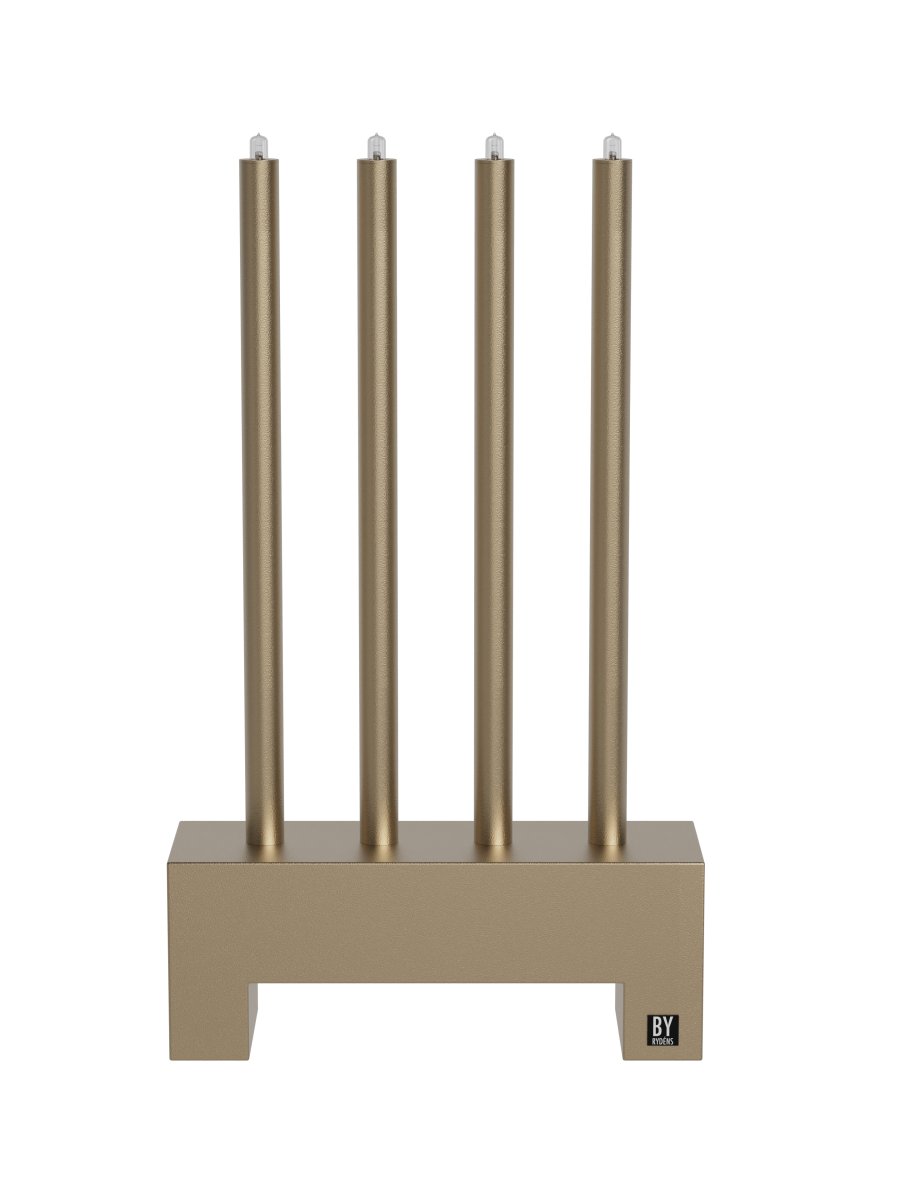 Twinkle Kulta valmistajalta By Rydéns - Twinkle on tyylik&auml;s ja moderni metallinen kynttil&auml;njalka.